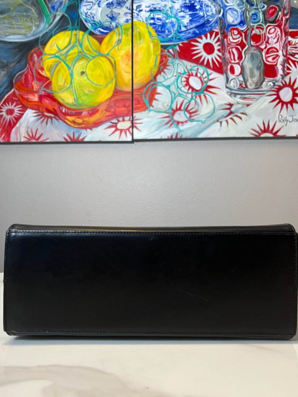 Salvatore Ferragamo Vintage Vara Bow Black Leather Shoulder Bag Code BC216676 - Picture 7 of 15